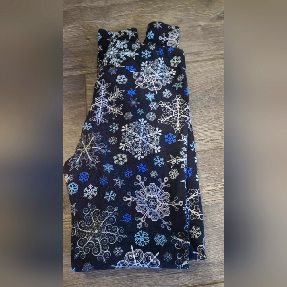 Os snowflakes leggings
